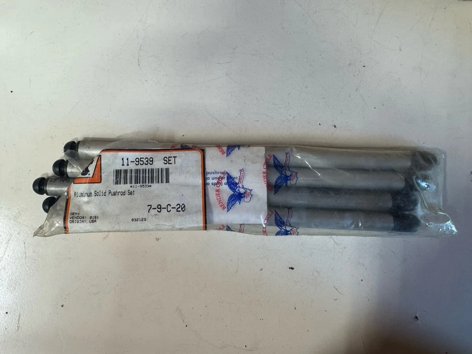 Conjunto de haste de alumínio sólido serve para Harley Davidson 1953-1965 Harley-Davidson FL - Imagem 2 de 3