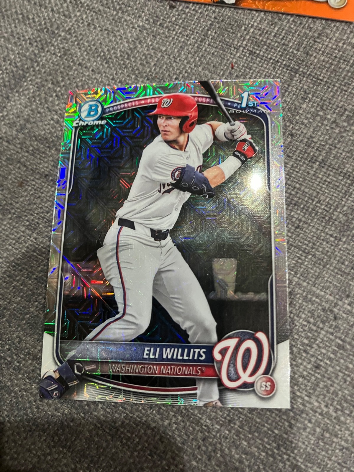 2025 Bowman Draft - Chrome Eli Willits #BDC-1 Refractor (RC)