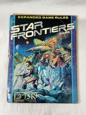 Vintage TSR Hobbies Star Frontiers Expanded Game Rules Strategy Book 1st 1982