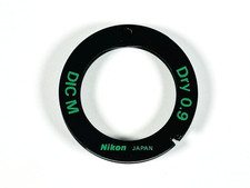 Nikon Microscope DIC M Nomarski Condenser Prism Dry 0.9 - READ DETAILS