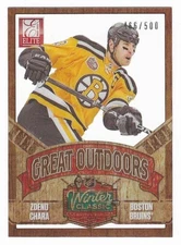 2012-13 Elite Rookie Anthology The Great Outdoors Zdeno Chara /500
