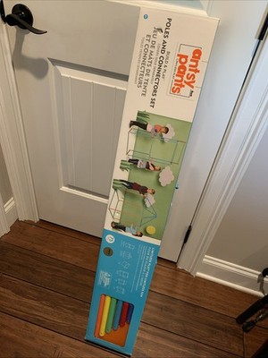 New Antsy Pants build & play 75 pieces Poles and Connectors Set Only
