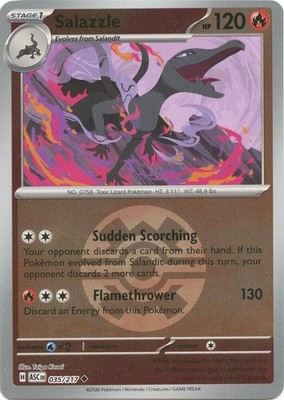 Salazzle - (Quick Ball) 035/217 Reverse Holofoil ME: Ascended Heroes NM