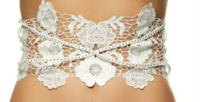 Ann Summers weiß Tamara Strapshalter Waspie baskisch Größe M 12-14 kostenloser Versand neu mit Etikett
