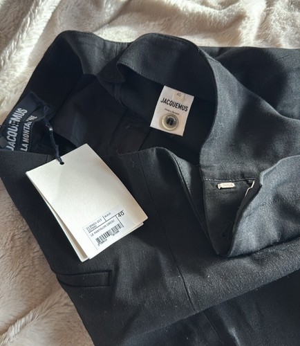 Jacquemus La Montagne High-Waist Hose Schwarz Hose Neu mit Etikett Neu Le Pantalon Obiou - Bild 8 von 13