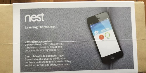 Nest T200577 WiFi Learning Thermostat Heating & Cooling Sealed NIB - Bild 3 von 6
