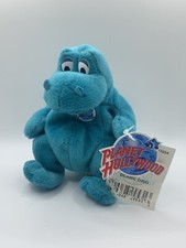 Bubba Planet Hollywood Star 1997 Stuffed Plush Beanie Dino 6" With Original Tag