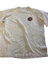 Mens VINTAGE White Single Stitch Drink Keystone Light T Shirt Sz XL