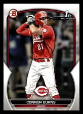 Connor Burns 2023 1st Bowman Draft #BD-159 Cincinnati Reds ROOKIE RC