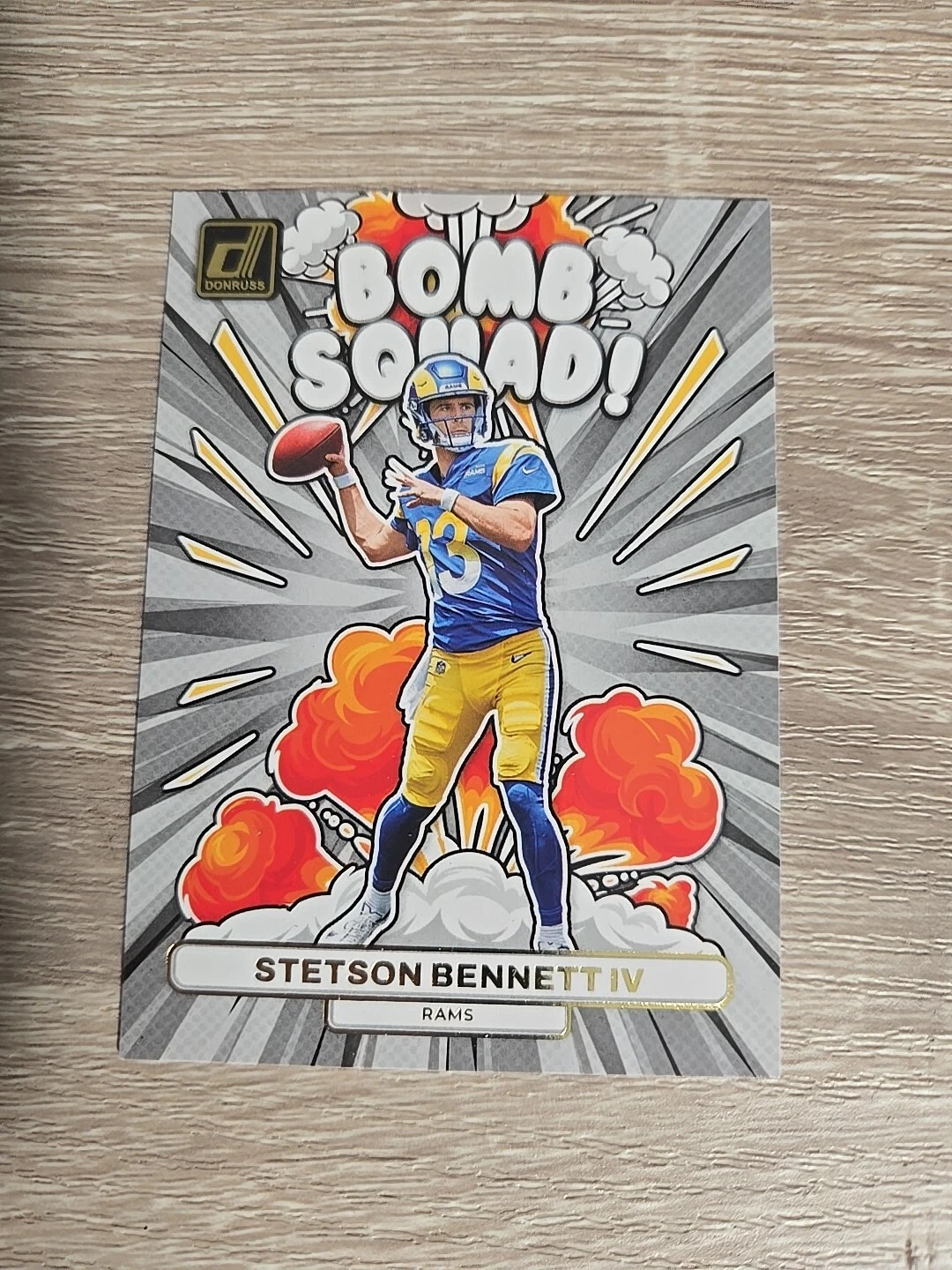 Stetson Bennett trading card