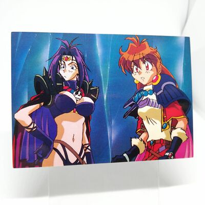 Lina! ページ♡ SR01 Lina & Naga Slayers CARD Japan Broccoli Co. TV TOKYO Anime
