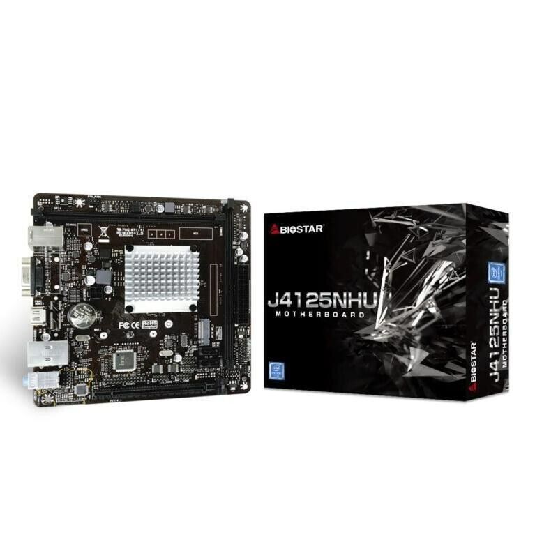 BIOSTAR INTEL CELERON J4125 Onboard Mini-ITX Motherboard ddr4 nas