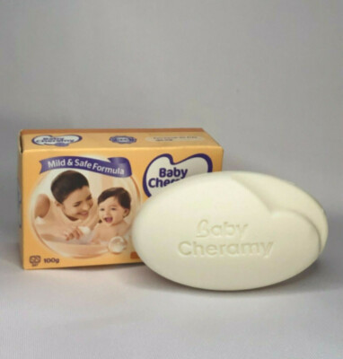 Moisturizing Body Soap With Almond Oil Milk & Vitamin E Skin Care Soft Cheramy 
