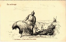 PC CPA Propaganda, Satire, Politic, Military, En Esclavage (b13262)