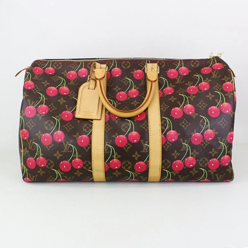 Louis Vuitton Cerises Cherries Keepall 45 Travel Bag