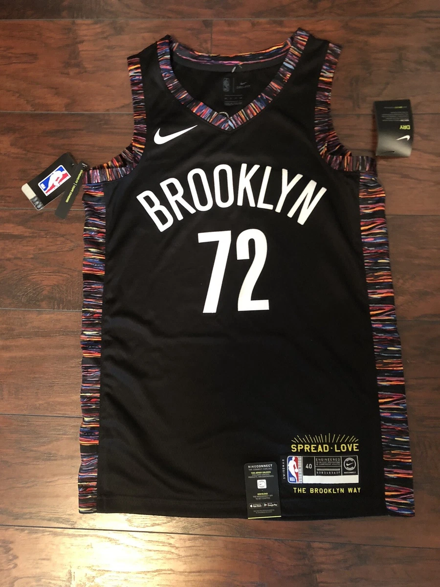 NEW! Nike Brooklyn Nets City Edition Biggie Smalls Jersey T-Shirt