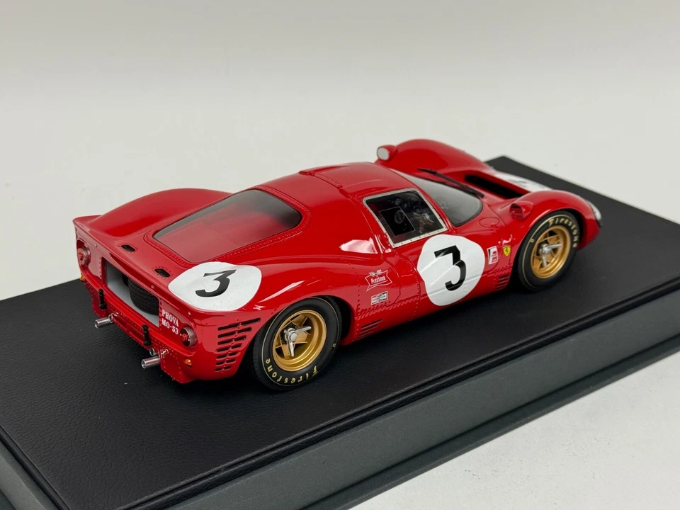 1/18 Ferrari 330 P4 1967 1000 km of Monza Winner Leather base limited to 200 pi - Image 3 of 4