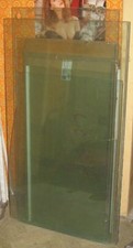 dicke Glas Scheibe Messe Ausstellung Vitrine Wintergarten Terasse