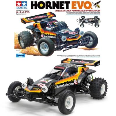 Tamiya RC 58742 Hornet EVO Off-Road Racer 1:10 RC Auto Bausatz (mit ESC)