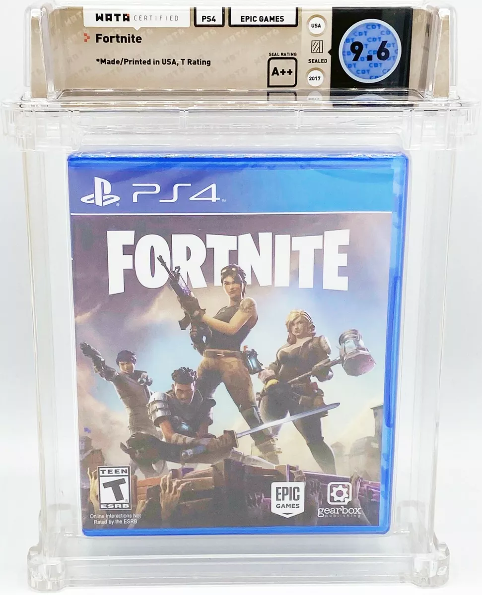 PS4 - FORTNITE FACTORY SEALED - WATA 9.6 A++ EPIC GAMES 2017 | eBay