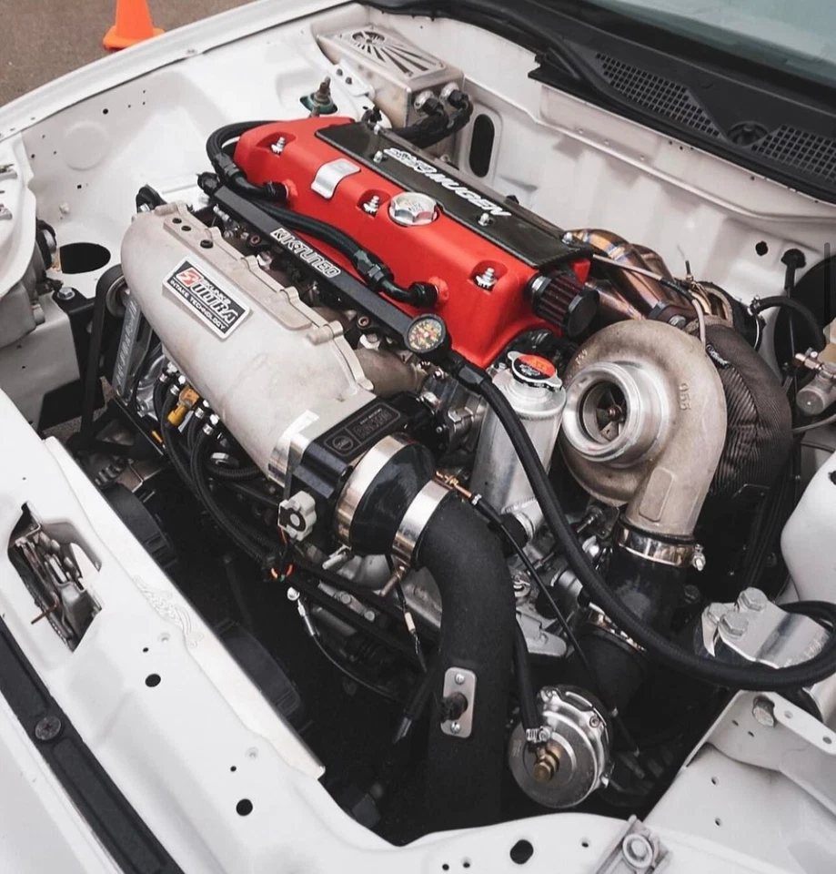 1320 Performance serie k V2 V- Intercooler de flujo y kit de tuberías 775hp k20 k24 Foto 3 de 4