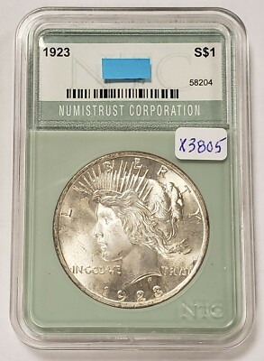 切手101 1923 $1 Silver Peace Dollar - NTC MS 65 - SKU-X3805 | eBay