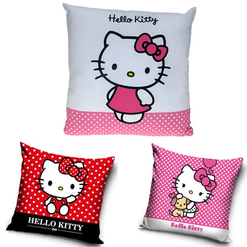 Hello Kitty Cushion Cover Velvet Effect Pillow Case 40X40Cm ☆