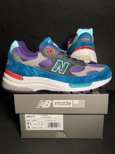 new balance 992 purple grey