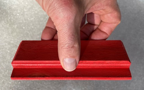 T-HARD-FLEX-2 3/4 WIDE, LAMINATED 7 PLY Pine, Longboard Hand Sanding Block PSA - Picture 34 of 92