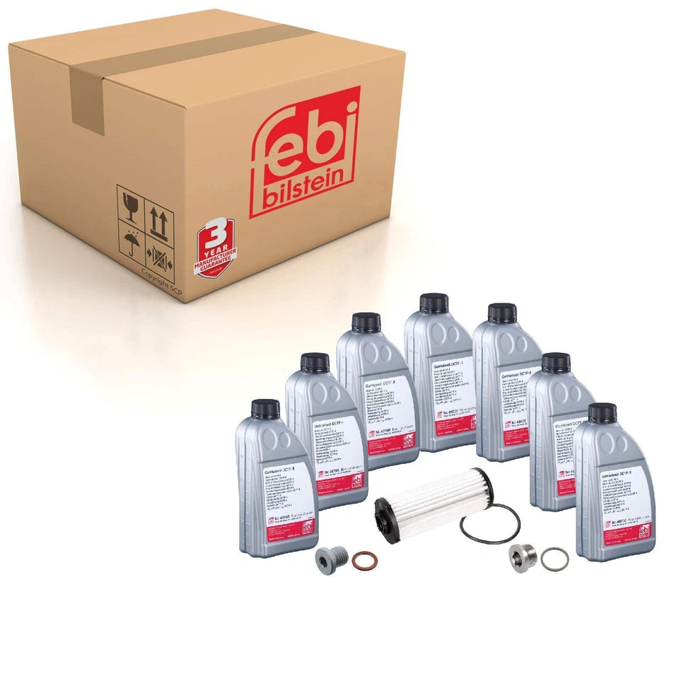 ATF Oil Service Filter Kit Transmission 7L Fits VW Golf Passat Audi Febi 188364 - Image 2 of 4