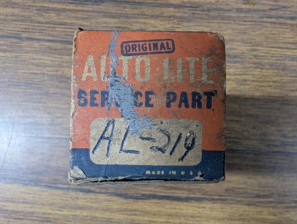 Condensador de encendido Packard Modelo 1800 1940 6 cilindros Auto Lite IGW-3128A NOS Foto 4 de 4