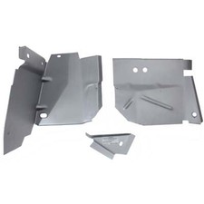 Torque Box Weld-thru Primer 2-piece Driver Side Mustang Coupefastback 67-68 Torque Box Weld-thru Primer 2-piece Driver Side Mustang Coupefastback 67-68