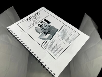 Bernina Bernette MO-234 Overlocker Serger Machine Owners Instruction Manual COPY