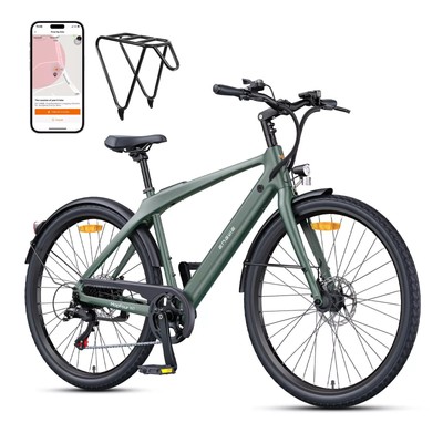 ENGWE N1 26'' E-Citybike Leicht Kohlefaser Elektrofahrrad 250W E Mountainbike