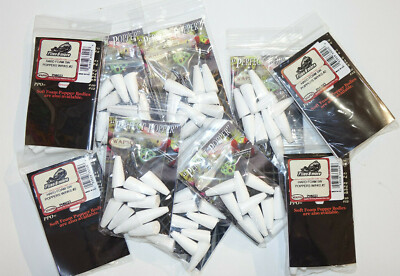 HARD Foam Saltwater Poppers Gr. 2 mit Haken 10 St. weiß PERFECT POPPER Wapsi USA