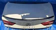17 - 20 INFINITI Q60 TRUNK LID DECK TAIL GATE W/ SPOILER WHITE QAB # OR15-TRC341