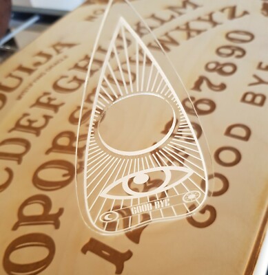Game De Société Wooden Ouija - Talking Spirit Board Avec Planchette