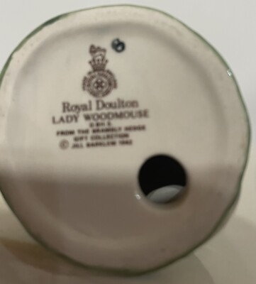 Lady Woodmouse Royal Doulton DBH 5 Brambly Hedge Collection Jill