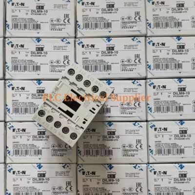 1X New EATON DILM9-10 (24VDC) Imported DC Contactor XTCE009B10TD Fast Shipping