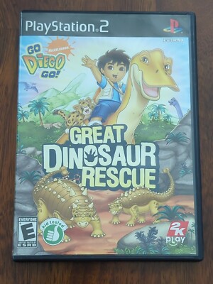 Go, Diego, Go Great Dinosaur Rescue (Sony PlayStation 2, 2008)