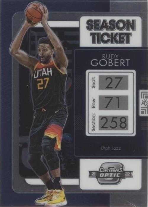 2021-22 Panini Contenders Optic - Rudy Gobert #84 - 1 of 2