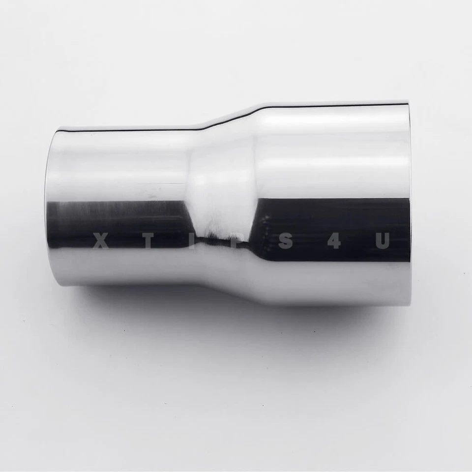 Adaptador conector reductor tubo de escape ID a 3" de 2,25" acero inoxidable 304 Foto 3 de 3