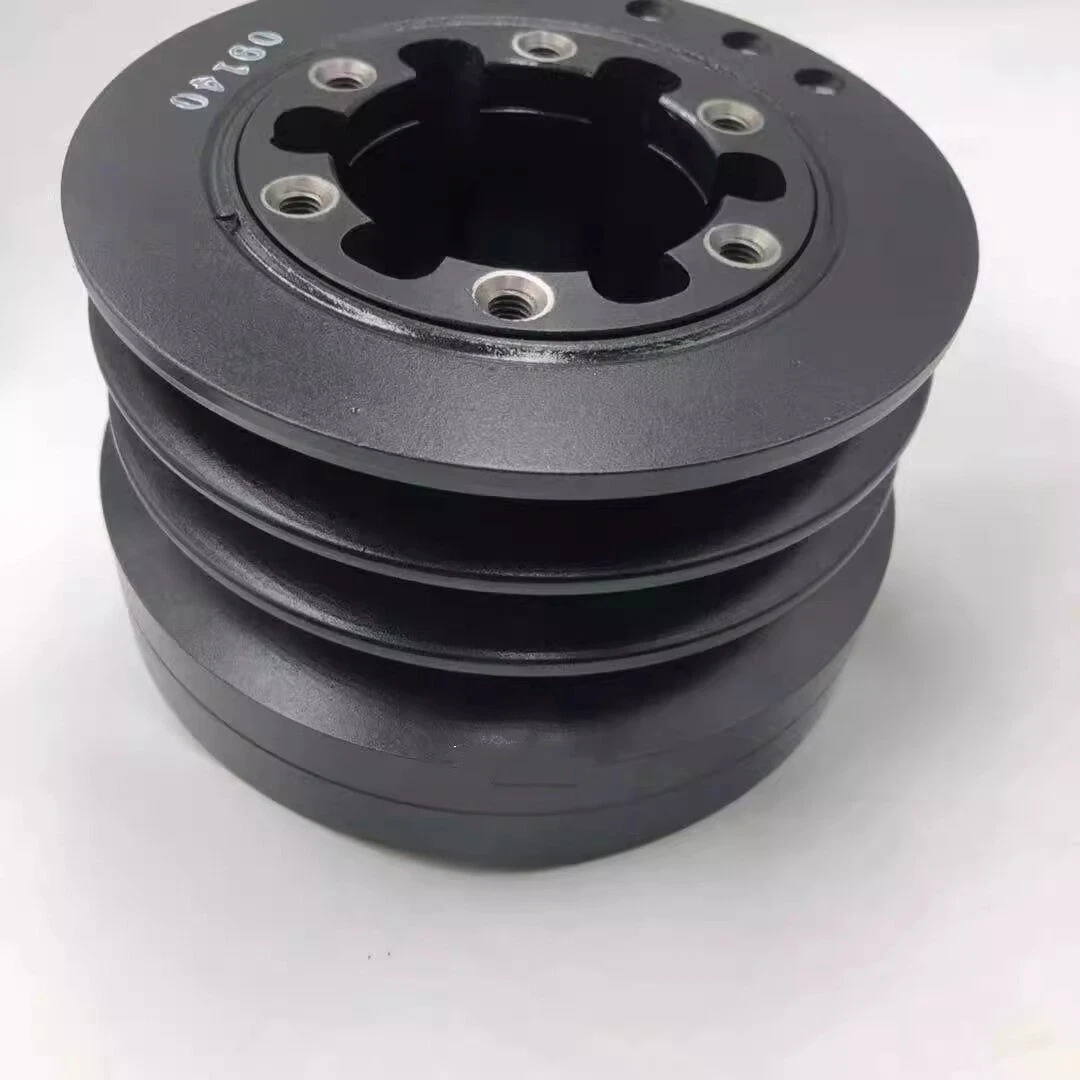 1Pcs New For Engine 4BG1 crankshaft pulley 3 groove ZX120