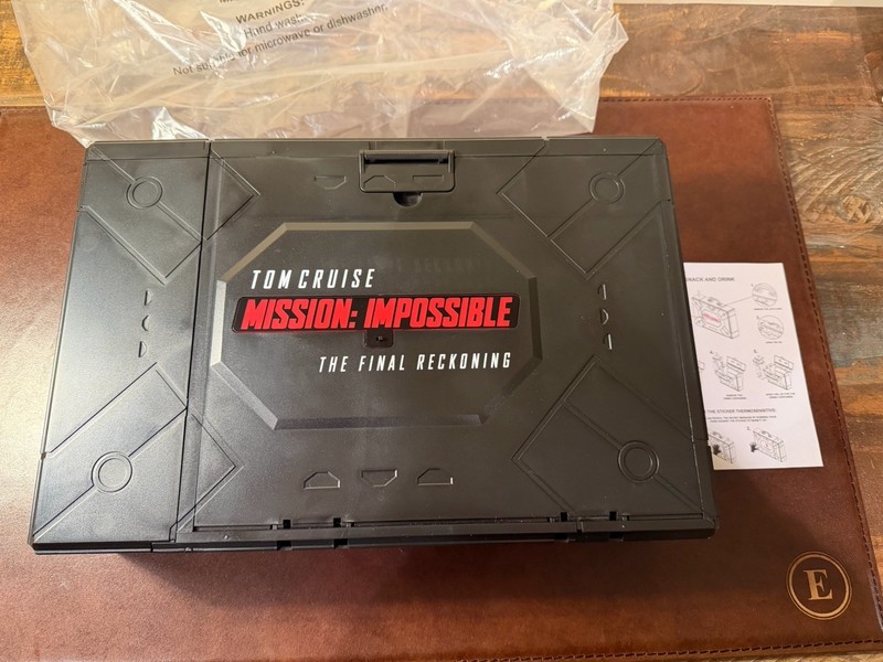 Mission Impossible Final Reckoning Briefcase Popcorn Bucket AMC Exclusive | NEW