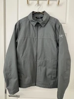 Arc'teryx Proxy Jacket Coat GRAY Mens M Canvas Lined in dark Gray