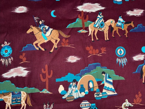 Cranston Print Works Indianer Südwesten Druck Stoff 44" x 120" - Bild 7 von 7