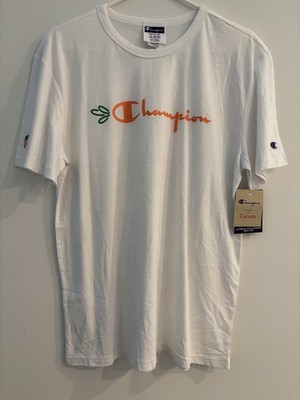 Champion x Anwar Carrots Graphic T-Shirt Men's M White Feed Store Hand 