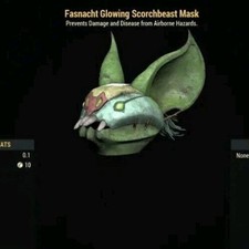 Fallout 76 Fasnacht Glowing Scorchbeast Mask ...