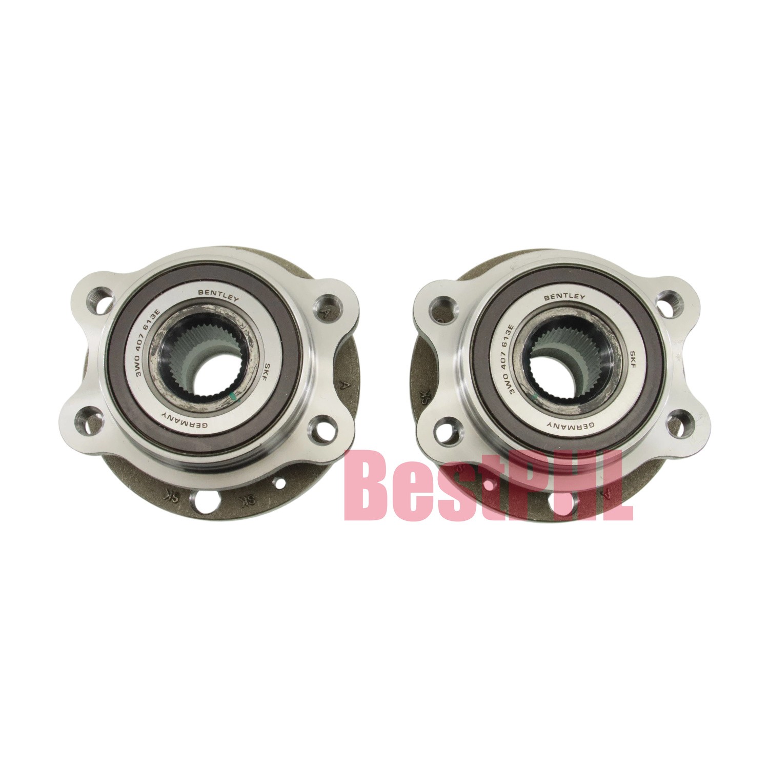 OEM 2PCS Wheel Hub Bearing For Bentley Continental Gt Gtc Flying Spur 3W0407613E