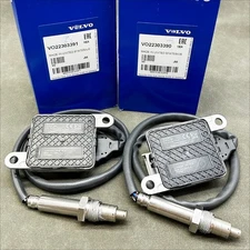 2X Outlet Inlet Nox Sensor For Volvo Truck 22303390 22303391 D11 D13 D16 Mack US